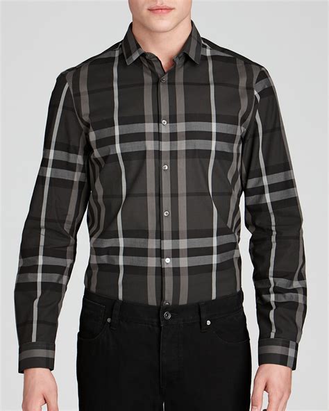 burberry men's shirts bloomingdale's|Burberry store online.